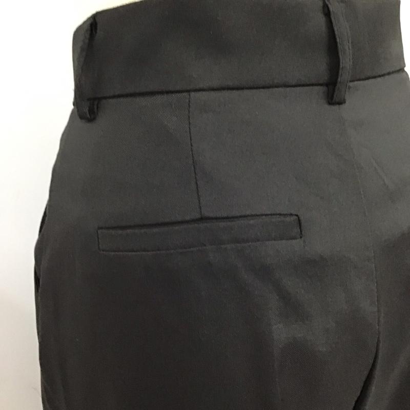 ナイロ nairo ボトムス ボトムス NPT2109204 ワイドパンツ タックパンツ スラックス S 無地 黒 / ブラック /  レディース USED 古着 中古 10119388