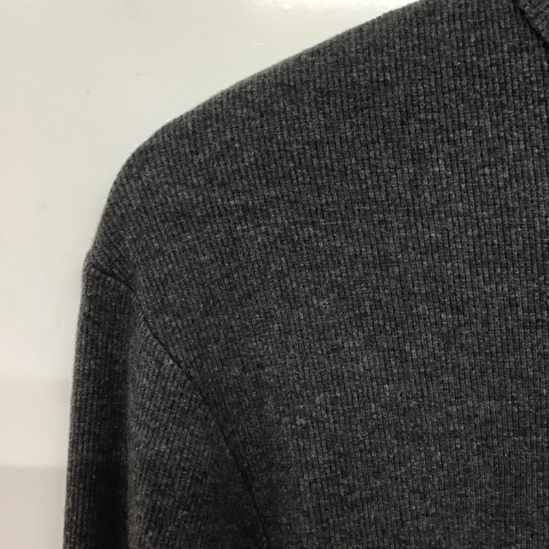 アヴィレックス AVIREX カットソー 長袖 ヘンリーネック M 無地 灰 / グレー /  メンズ USED 古着 中古 10145636