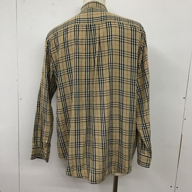 バーバリーズ BURBERRYS シャツ、ブラウス 長袖 長袖シャツ チェックシャツ カラーシャツ ボタンダウンシャツ L チェック マルチカラー / マルチカラー /  メンズ USED 古着 中古 10127816