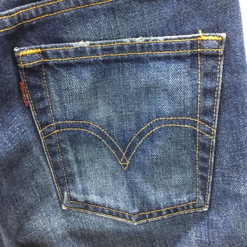 リーバイストラウスアンドコー Levi Strauss & co. パンツ デニム、ジーンズ デニムパンツ スリムパンツ ストレートパンツ 28インチ 無地 インディゴ / インディゴ /  メンズ USED 古着 中古 10116141