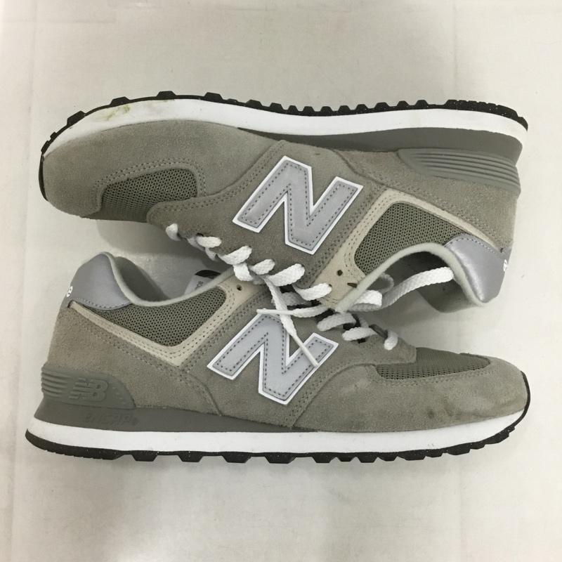 ニューバランス New Balance スニーカー スニーカー ML574 EVG 26.5cm 26.5cm ロゴ、文字 灰 / グレー /  メンズ USED 古着 中古 10142831