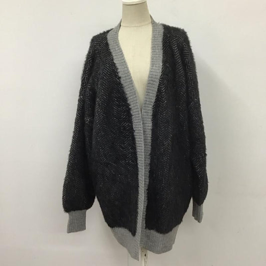 セレクトモカ select MOCA カーディガン 長袖  マルチカラー / マルチカラー /  レディース USED 古着 中古 10114168