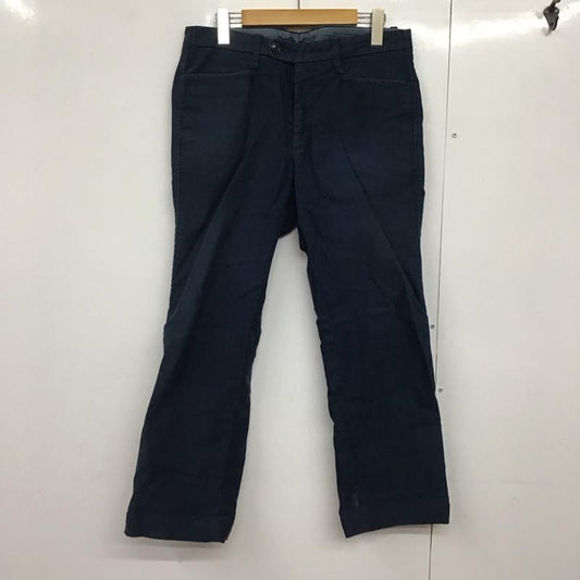 ハリウッドランチマーケット H.R MARKET パンツ チノパン チノパン ワイドパンツ カジュアルパンツ ストレッチパンツ 3 無地 紺 / ネイビー /  メンズ USED 古着 中古 10142426