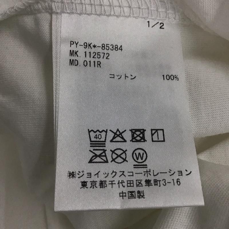 ポールスミス Paul Smith Tシャツ 半袖 半袖カットソー プリントTシャツ クルーネックカットソー L プリント 白 / ホワイト /  メンズ USED 古着 中古 10135745