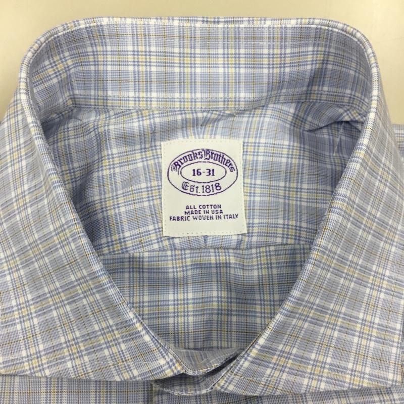 ブルックスブラザーズ BROOKS BROTHERS シャツ、ブラウス 長袖 チェック マルチカラー / マルチカラー /  メンズ USED 古着 中古 10112787