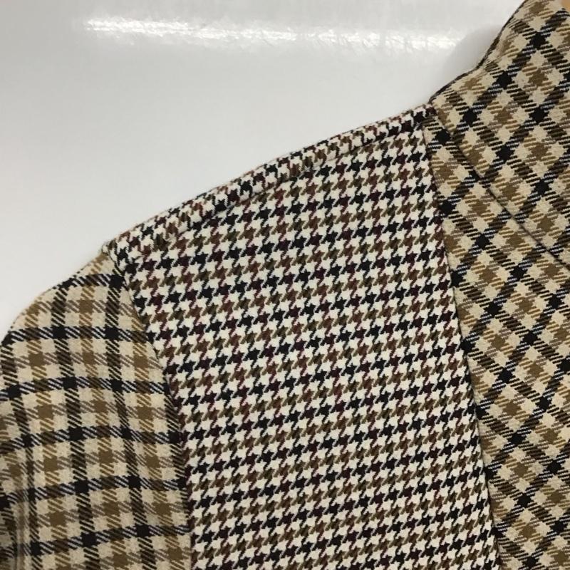 ザラ ZARA ワンピース ひざ丈スカート M チェック マルチカラー / マルチカラー /  レディース USED 古着 中古 10142740