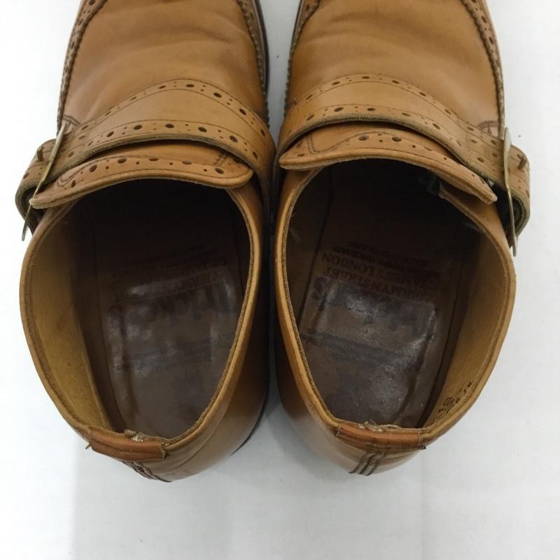 トリッカーズ Tricker s 革靴 革靴 818364 ウィングチップ  キャメル / キャメル /  メンズ USED 古着 中古 10128821
