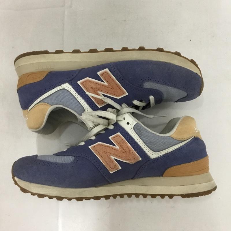 ニューバランス New Balance スニーカー スニーカー ML574RA2 24.5cm 24.5cm ロゴ、文字 青 / ブルー /  レディース USED 古着 中古 10133091