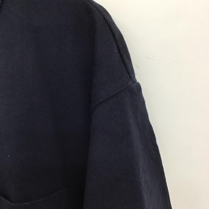 ポロバイラルフローレン Polo by RALPH LAUREN Tシャツ 半袖 半袖カットソー プリントTシャツ クルーネックカットソー L 無地 紺 / ネイビー /  メンズ USED 古着 中古 10133524