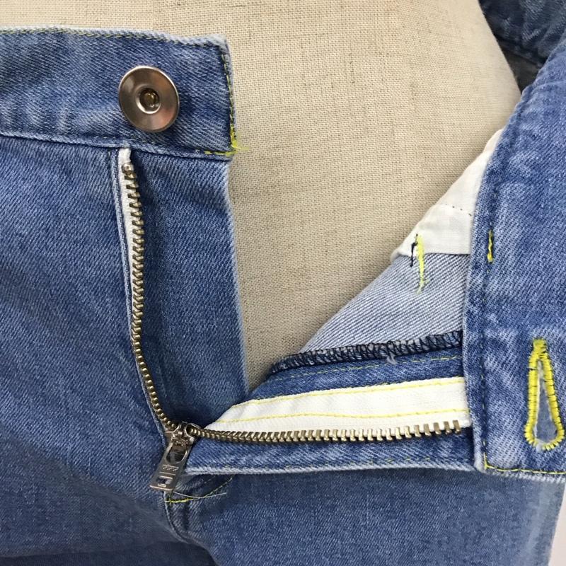 リルリリー lilLilly パンツ デニム、ジーンズ L18SS-PT201 ストレッチ M ダメージ加工 青 / ブルー /  レディース USED 古着 中古 10117364