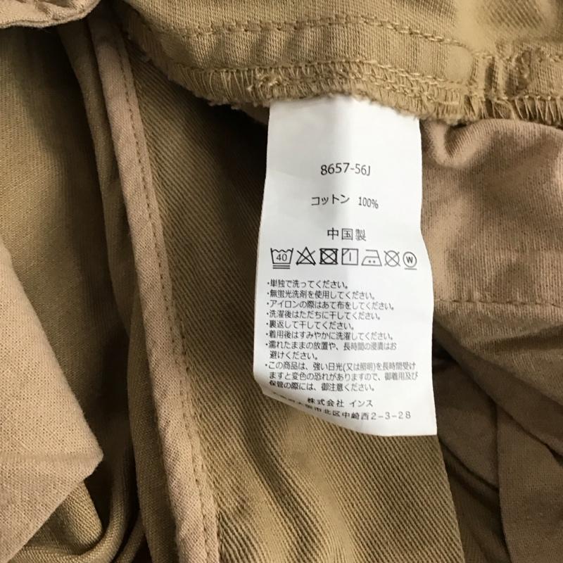 グラミチ GRAMICCI パンツ ワークパンツ、ペインターパンツ 8657-56j パンツ カジュアルパンツ ワークパンツ L 無地 ベージュ / ベージュ /  メンズ USED 古着 中古 10141402