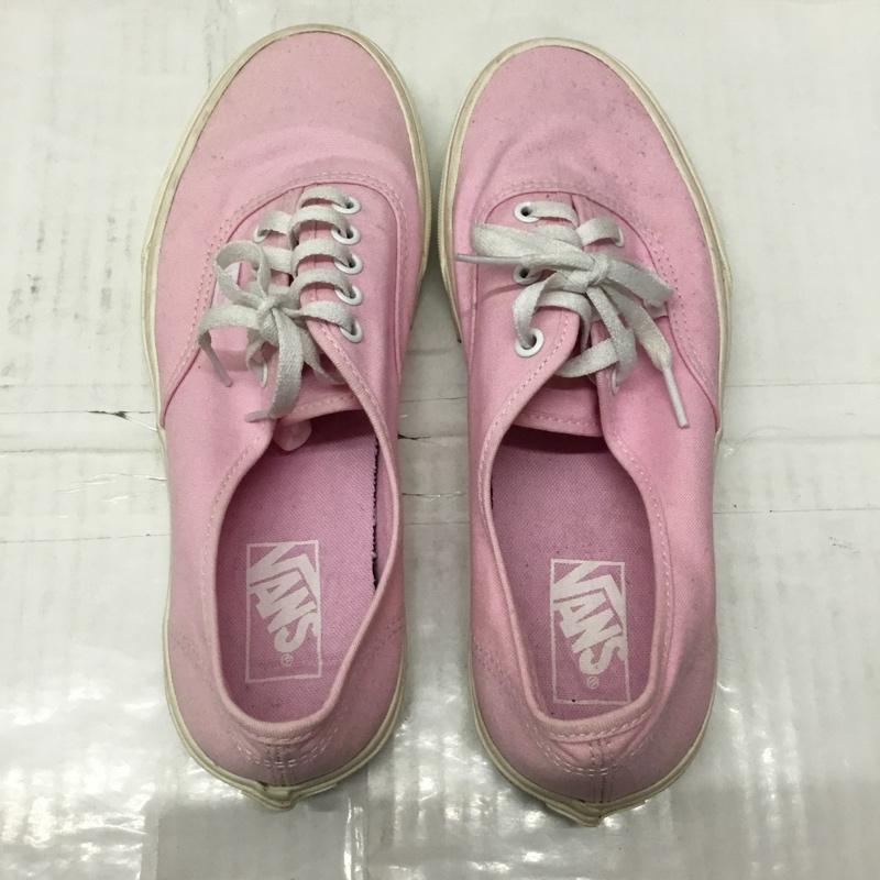 バンズ VANS スニーカー スニーカー 721277 26.5cm チェック 26.5cm ロゴ、文字 桃 / ピンク /  メンズ USED 古着 中古 10106528