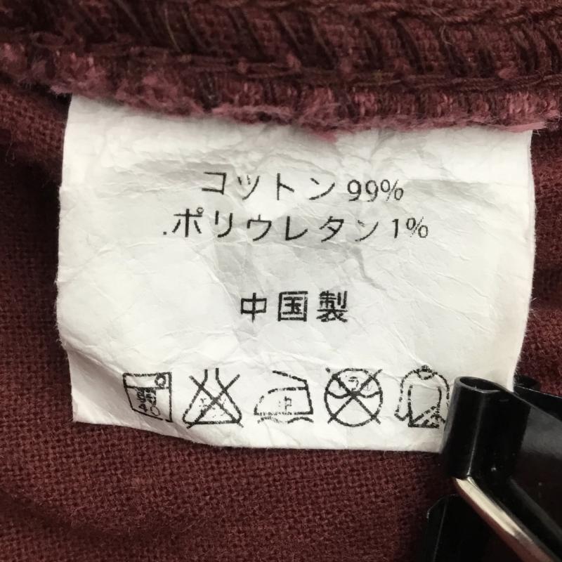 グラミチ GRAMICCI パンツ ワークパンツ、ペインターパンツ コーデュロイパンツ L 無地 えんじ / ワインレッド /  メンズ USED 古着 中古 10140173