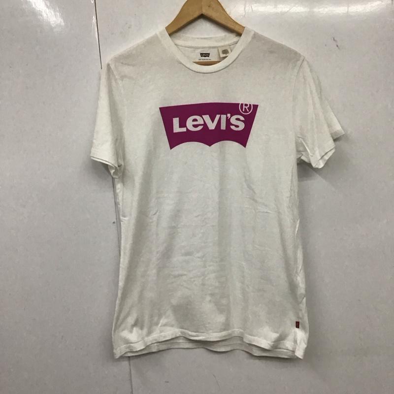 リーバイス Levi s Tシャツ 半袖 M プリント 白 / ホワイト /  メンズ USED 古着 中古 10134914