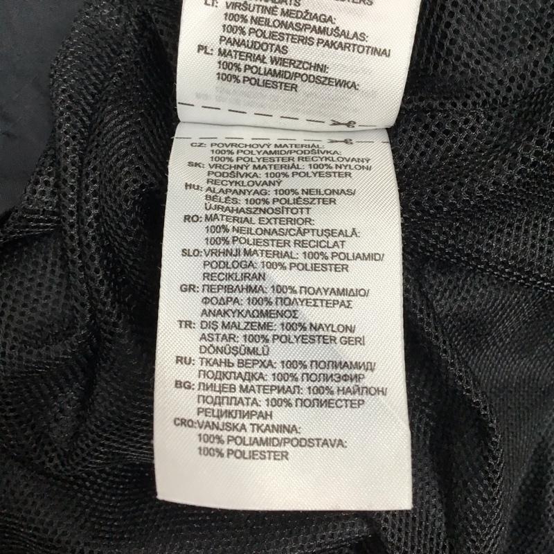 アディダス adidas ジャケット、上着 ジャケット、ブレザー M35323 ナイロンジャケット M ロゴ、文字 黒 / ブラック /  メンズ USED 古着 中古 10118386