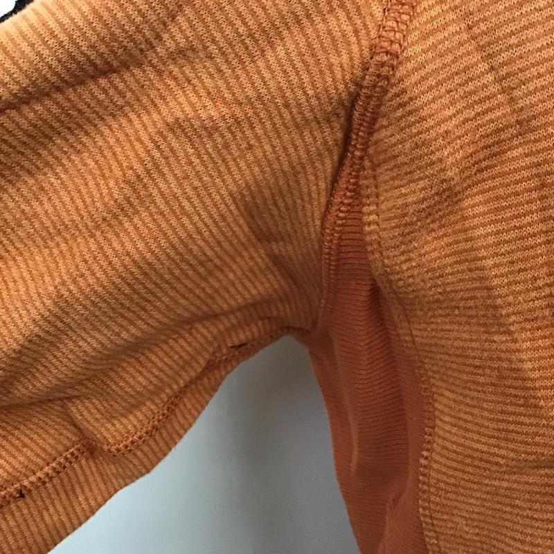 エディーバウアー Eddie Bauer パーカー 長袖 ジップアップパーカー 長袖パーカー プリントスウェット S ロゴ、文字 橙 / オレンジ /  メンズ USED 古着 中古 10112060