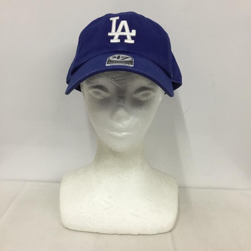 フォーティーセブンブランド 47 Brand 帽子 キャップ LA ロゴ、文字 青 / ブルー /  メンズ USED 古着 中古 10138546