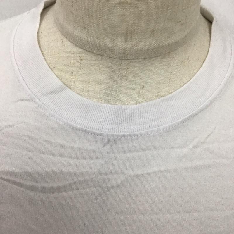 エクストララージ XLARGE カットソー 長袖 長袖カットソー プリントカットソー クルーネック L ロゴ、文字 白 / ホワイト /  メンズ USED 古着 中古 10126192