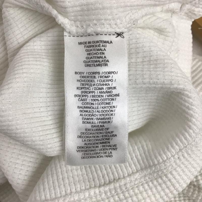 ポロラルフローレン POLO RALPH LAUREN カットソー 半袖 半袖カットソー 無地Tシャツ クルーネックカットソー L ロゴ、文字 白 / ホワイト /  メンズ USED 古着 中古 10130598