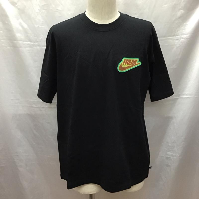 ナイキ NIKE Tシャツ 半袖 dj1563-010 バスケットボールトップス GAMNFREAKPREMS/STシャツ スポーツウェア XL ロゴ、文字 黒 / ブラック /  メンズ USED 古着 中古 10121431