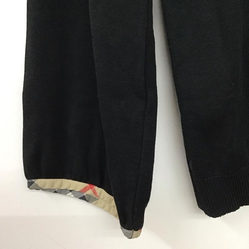 バーバリー BURBERRY カーディガン 長袖 L 無地 黒 / ブラック /  レディース USED 古着 中古 10150839
