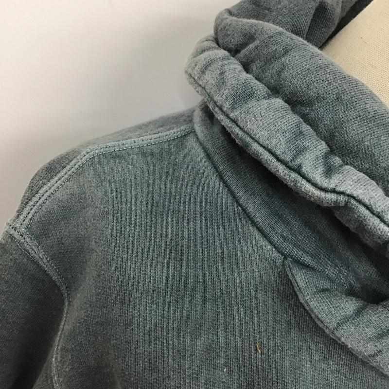 グッドオン Good On ワンピース ひざ丈スカート 裏起毛 スウェットワンピース 長袖 S 無地 青 / ブルー /  レディース USED 古着 中古 10123228