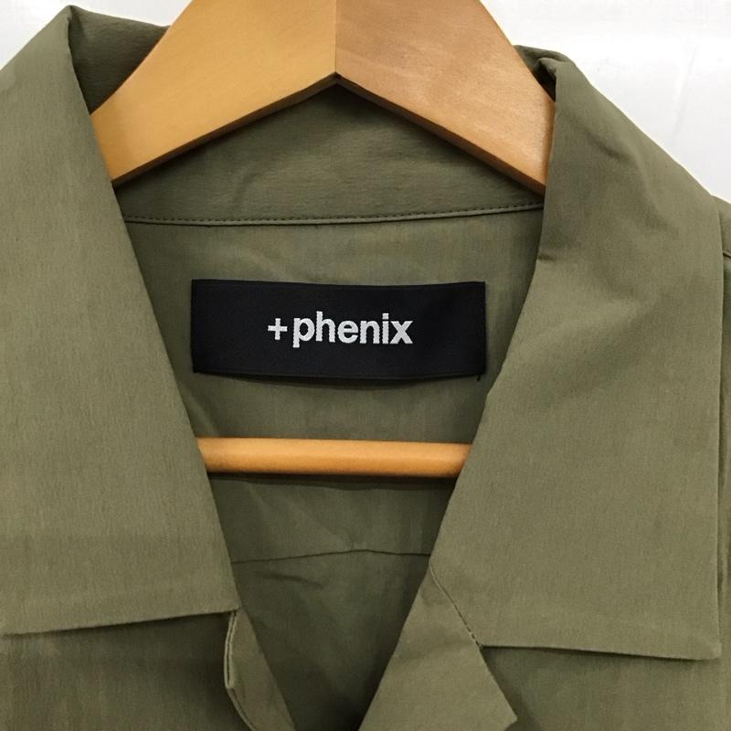 フェニックス PHENIX シャツ、ブラウス 半袖 poh-23002ob 半袖シャツ 無地シャツ ポケットシャツ NYｵｰﾌﾟﾝｶﾗｰｼｬﾂ XL 無地 カーキ / カーキ /  メンズ USED 古着 中古 10131392