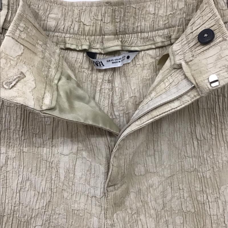 ザラ ZARA ボトムス ボトムス XS 無地 ベージュ / ベージュ /  レディース USED 古着 中古 10130385