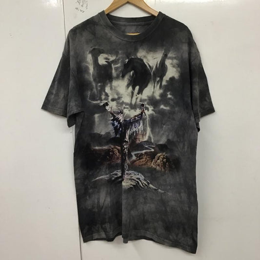 古着 USED Tシャツ 半袖 L プリント マルチカラー / マルチカラー /  メンズ USED 古着 中古 10128800