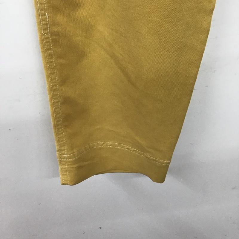 ザラ ZARA パンツ スラックス S 無地 マスタード / マスタード /  レディース USED 古着 中古 10133393