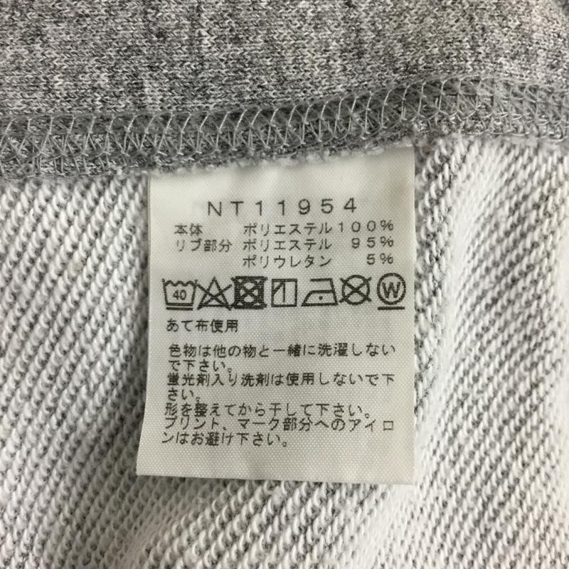 ザノースフェイス THE NORTH FACE トレーナー 長袖 NT11954 スウェット M ロゴ、文字 灰 / グレー /  メンズ USED 古着 中古 10119754