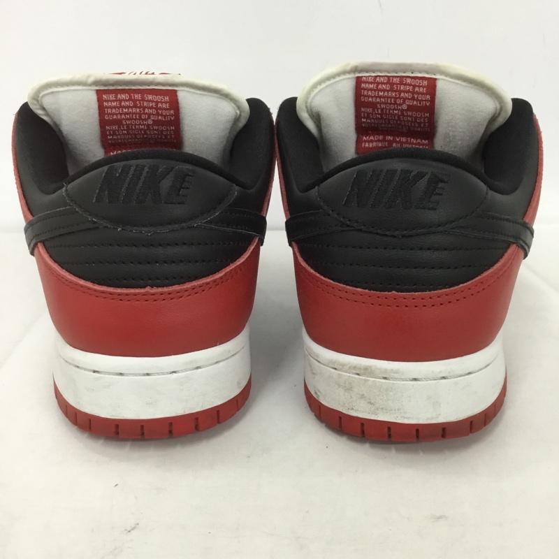 ナイキ NIKE スニーカー スニーカー BQ6817-600 SB DUNK LOW PRO 27cm 箱有 27.0cm ロゴ、文字 白 / ホワイト / X 黒 / ブラック / X 赤 / レッド /  メンズ USED 古着 中古 10132963