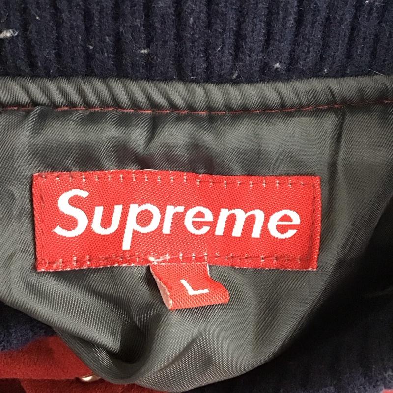 シュプリーム Supreme ジャケット、上着 ジャケット、ブレザー 00s スタジャン NuevaYorkVarsityJacket L ロゴ、文字 マルチカラー / マルチカラー /  メンズ USED 古着 中古 10118071