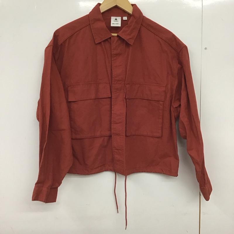 ニコアンド niko and... ジャケット、上着 ジャケット、ブレザー L 無地 えんじ / ワインレッド /  レディース USED 古着 中古 10147906