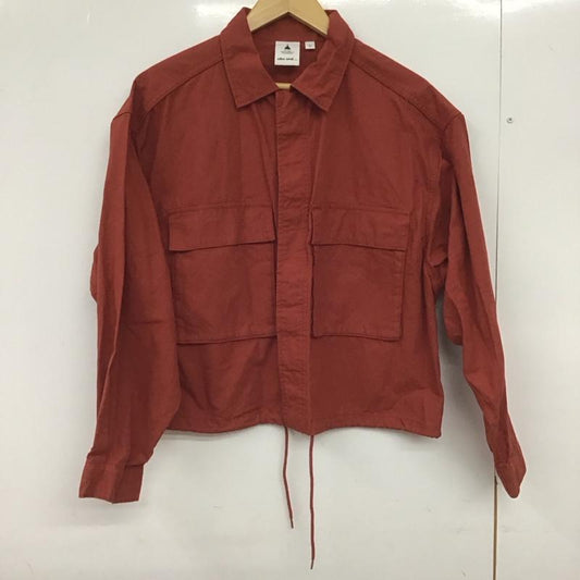 ニコアンド niko and... ジャケット、上着 ジャケット、ブレザー L 無地 えんじ / ワインレッド /  レディース USED 古着 中古 10147906