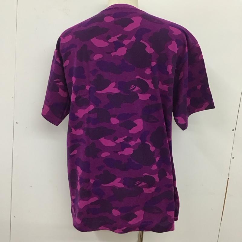 アベイシングエイプ A BATHING APE Tシャツ 半袖 半袖カットソー プリントTシャツ クルーネックカットソー 初期 XL カモフラージュ柄・迷彩 マルチカラー / マルチカラー /  メンズ USED 古着 中古 10127802