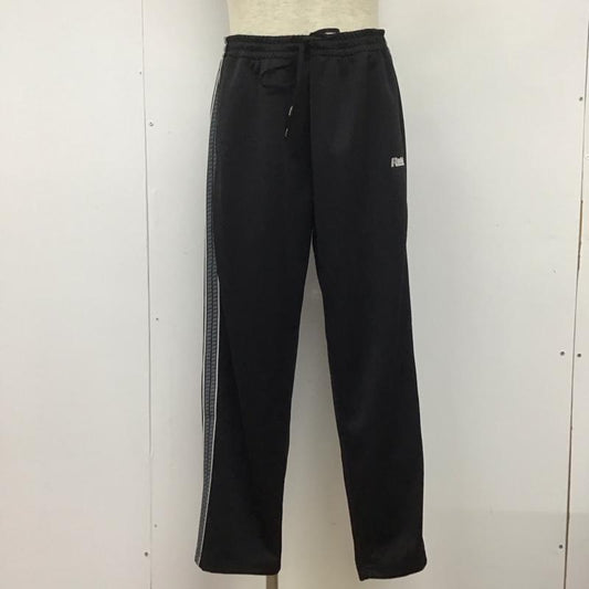 ラディアル RADIALL ボトムス ボトムス RAD-24SS-CUT002 トラックパンツ ジャージ ワイドパンツ カジュアルパンツ XL ロゴ、文字 黒 / ブラック /  メンズ USED 古着 中古 10109797