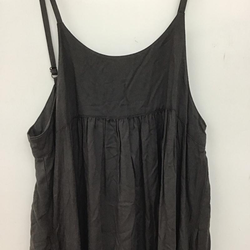 ニコアンド niko and... ワンピース ロングスカート 無地 灰 / グレー /  レディース USED 古着 中古 10147126