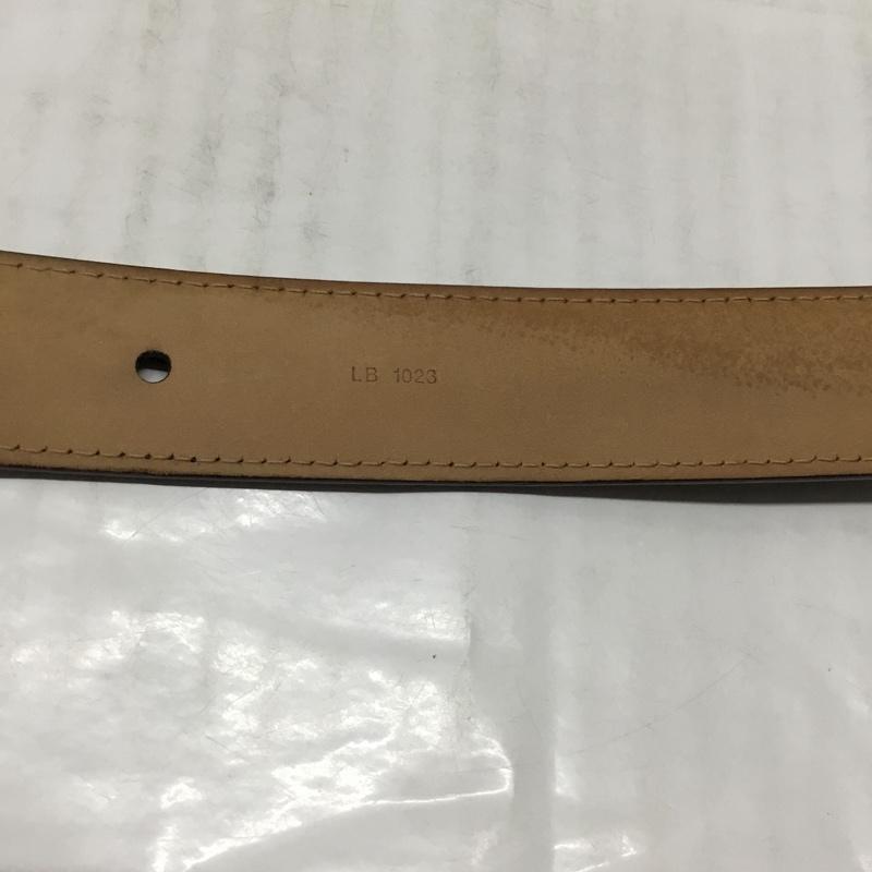 ルイヴィトン LOUIS VUITTON ベルト・バックル ベルト LB1023 モノグラム 総柄 ダークブラウン / ダークブラウン /  メンズ USED 古着 中古 10110538