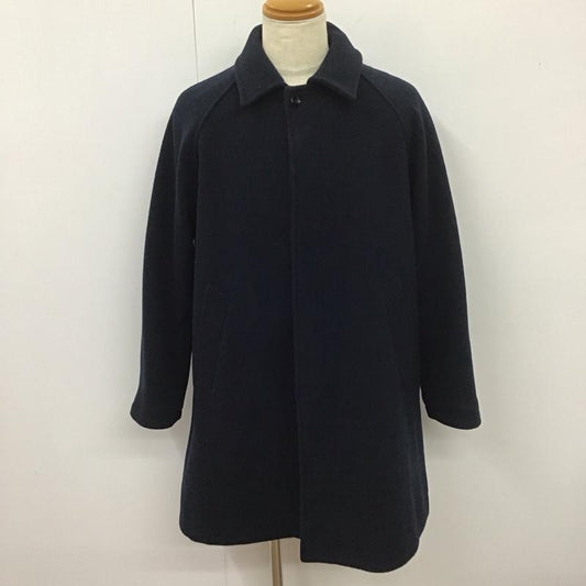 ニコアンド niko and... コート コート一般 ON86MJ04AD ステンカラーコート M 無地 紺 / ネイビー /  メンズ USED 古着 中古 10112241
