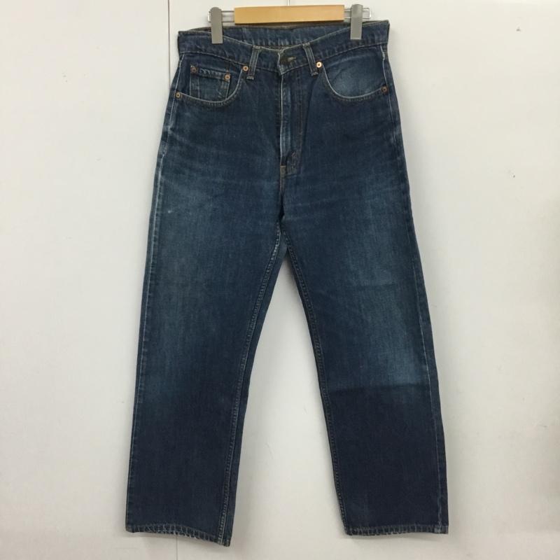 リーバイストラウスアンドコー Levi Strauss & co. パンツ デニム、ジーンズ デニムパンツ ストレートパンツ ワイドパンツ カジュアルパンツ 32インチ 無地 インディゴ / インディゴ /  メンズ USED 古着 中古 10115636