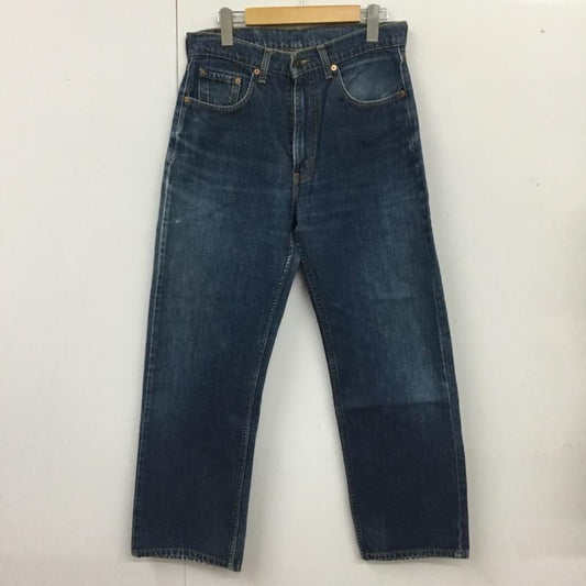 リーバイストラウスアンドコー Levi Strauss & co. パンツ デニム、ジーンズ デニムパンツ ストレートパンツ ワイドパンツ カジュアルパンツ 32インチ 無地 インディゴ / インディゴ /  メンズ USED 古着 中古 10115636