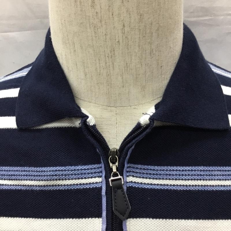 チャップス CHAPS ポロシャツ 半袖 半袖ポロシャツ カラーシャツ 半袖カットソー M ボーダー柄 マルチカラー / マルチカラー /  メンズ USED 古着 中古 10115034