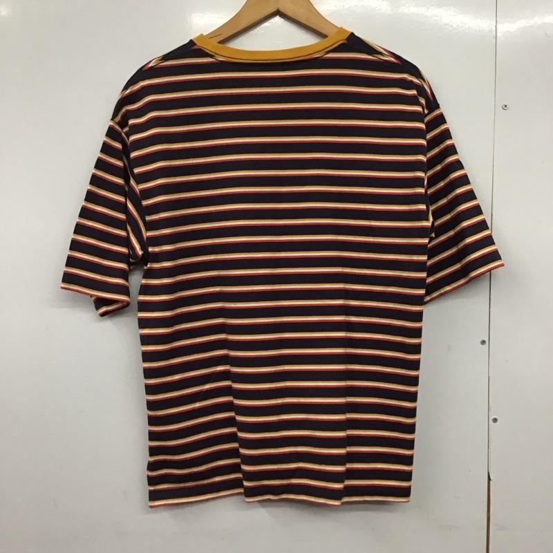 デザインティーシャツストアグラニフ Designtshirtsstoregraniph Tシャツ 半袖 半袖カットソー プリントTシャツ クルーネックカットソー S ボーダー柄 マルチカラー / マルチカラー /  メンズ USED 古着 中古 10145741