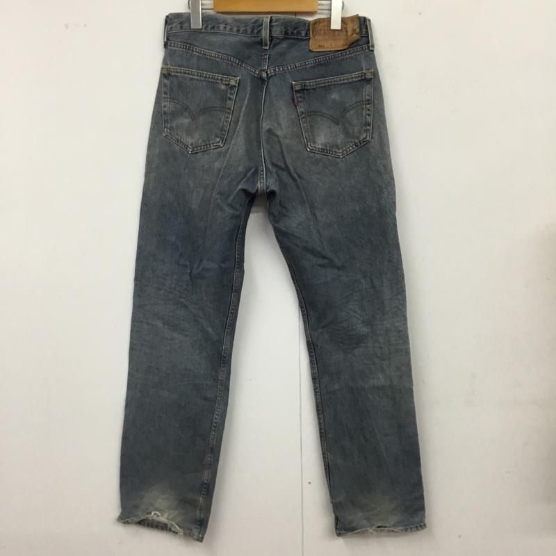 リーバイス Levi s パンツ デニム、ジーンズ 501 6182 W34 L32 USA製 34インチ 無地 青 / ブルー /  メンズ USED 古着 中古 10116130