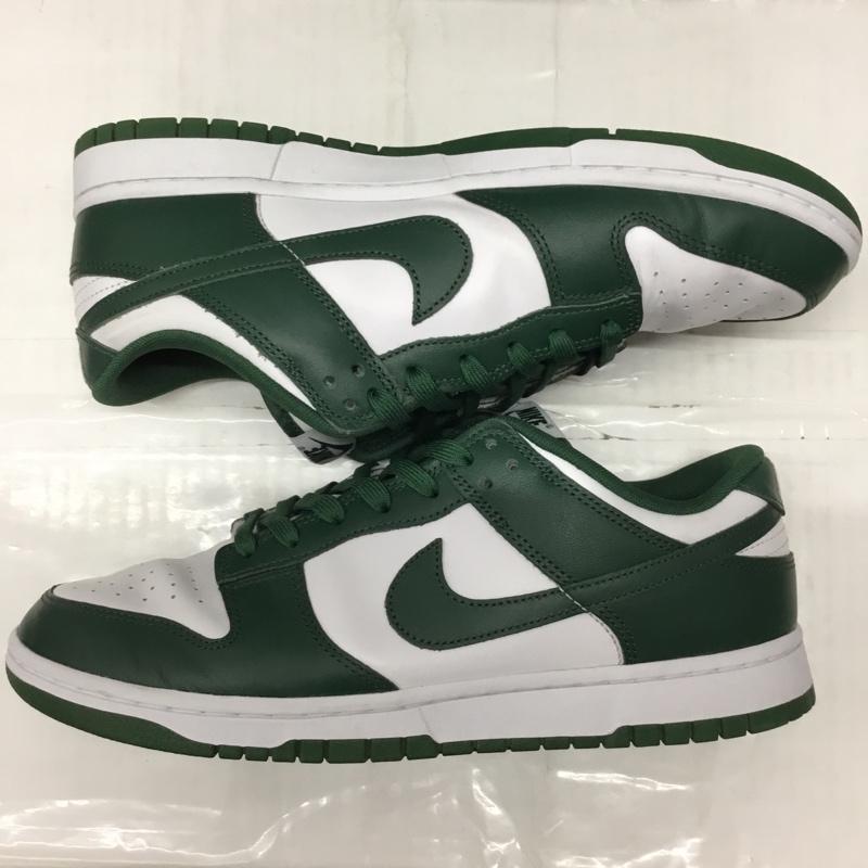 ナイキ NIKE スニーカー スニーカー DD1391 101 DUNK LOW RETRO 28.5cm 箱有 28.5cm ロゴ、文字 白 / ホワイト / X 緑 / グリーン /  メンズ USED 古着 中古 10113523