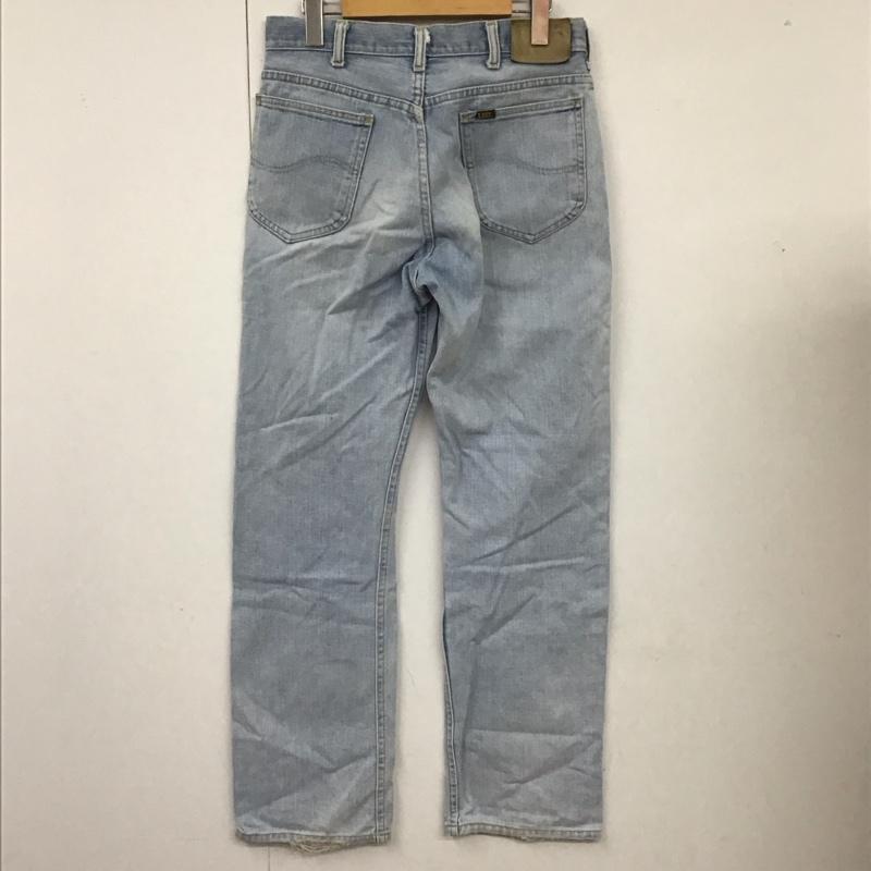 リー Lee パンツ デニム、ジーンズ デニムパンツ スリムパンツ ジーンズ カジュアルパンツ ストレートパンツ 無地 インディゴ / インディゴ /  メンズ USED 古着 中古 10111659