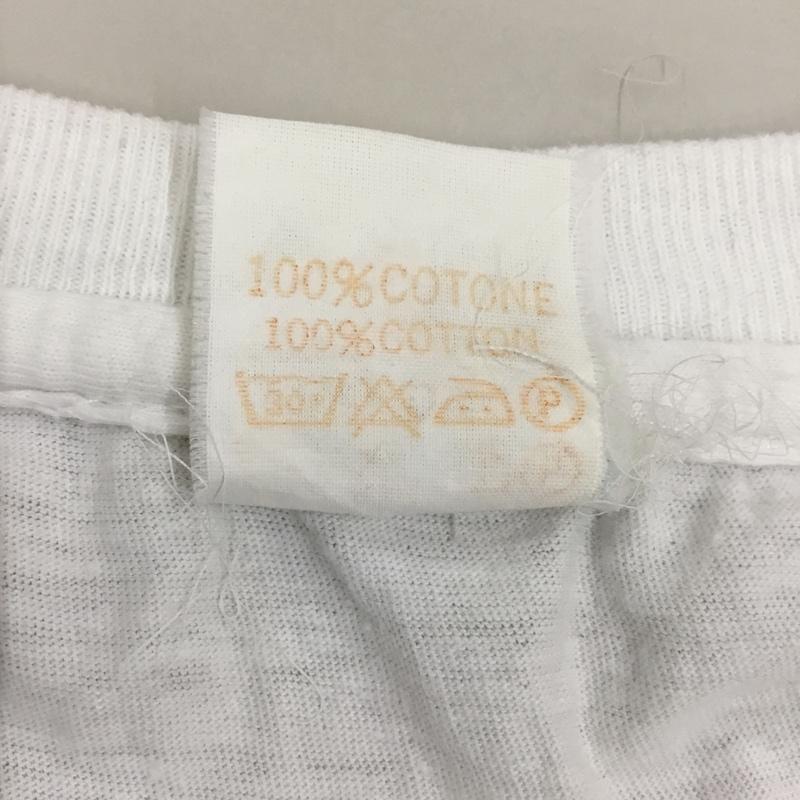 古着 USED Tシャツ 半袖 半袖カットソー プリントTシャツ クルーネックカットソー 古着 XXL プリント 白 / ホワイト /  メンズ USED 古着 中古 10113313