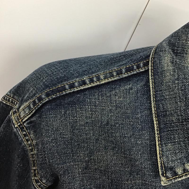 リーバイストラウスアンドコー Levi Strauss & co. ジャケット、上着 ジャケット、ブレザー デニムジャケット カラージャケット 長袖ジャケット ブルゾン Gジャン 古着 40 無地 インディゴ / インディゴ /  メンズ USED 古着 中古 10123828