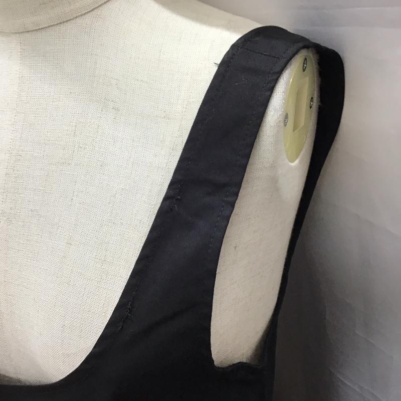 ザラ ZARA ワンピース ミニスカート ノースリーブワンピース ミニスカートワンピース タイトワンピース XS 無地 黒 / ブラック /  レディース USED 古着 中古 10117986
